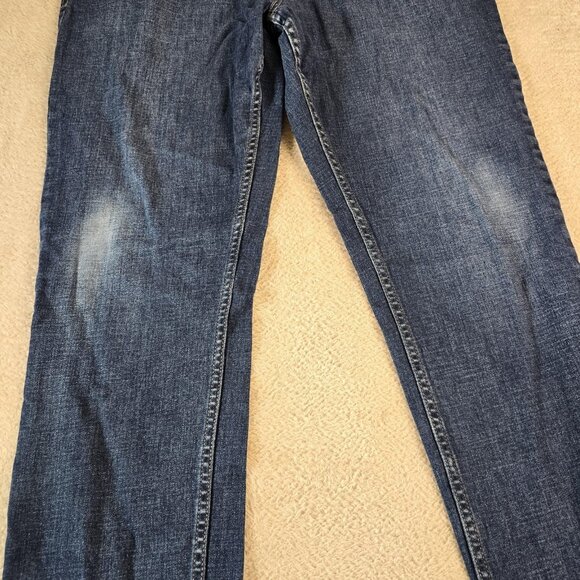 Buffalo David Bitton Jackson Jeans Mens 38x32 Blue Straight Stretch Denim Pants - Picture 2 of 11